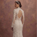 Corded Lace Wedding Dresses with Rich Texture