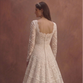 Cotton Lace Wedding Dresses with Vintage Style