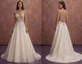 Couture Bridal Gowns with Hand-Sewn Crystal Embellishments
