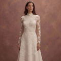 Couture Wedding Dresses with Handcrafted Lace Appliqués