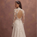 Couture Wedding Dresses with Handcrafted Lace Appliqués