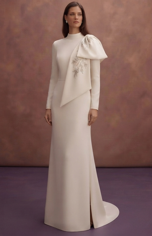 Crepe Bridal Dresses with Contemporary Silhouettes