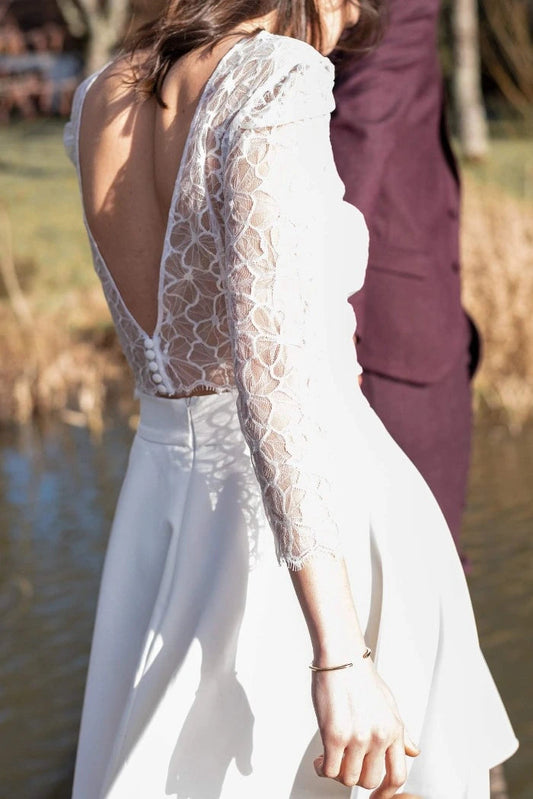 Vestido De Novia De sirena 2 en 1, Vestido De Novia moderno sin mangas con lazo De satén, Vestido De Novia De princesa 