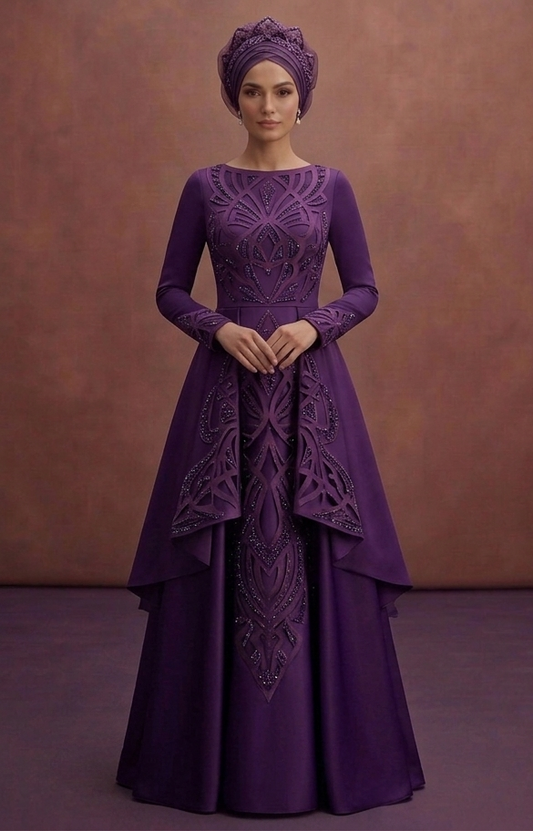 Designer Muslim Prom Dresses with Modern Modest Cuts