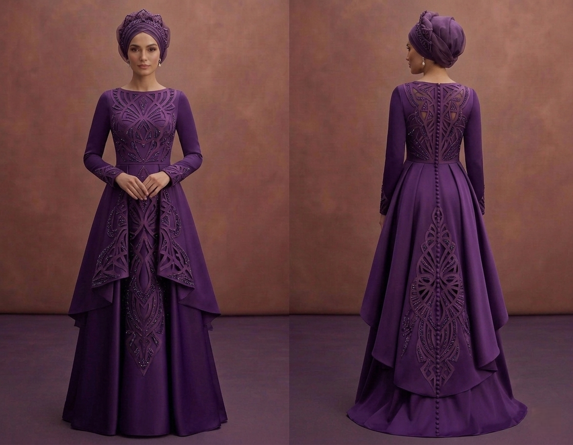 Designer Muslim Prom Dresses with Modern Modest Cuts