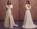 Designer Satin Bridal Dresses with Modern Tailoring
