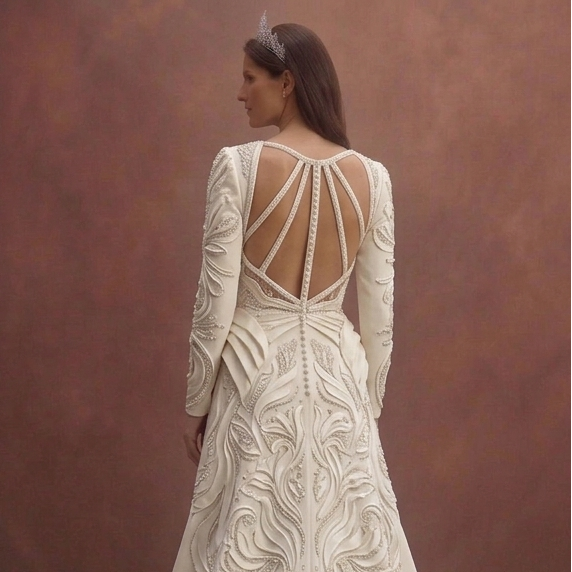 Designer Wedding Dresses with Couture Craftsmanship