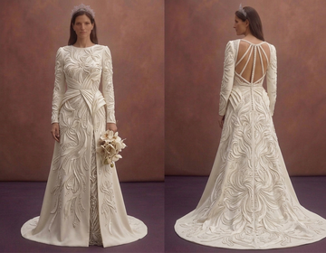 Designer Wedding Dresses with Couture Craftsmanship