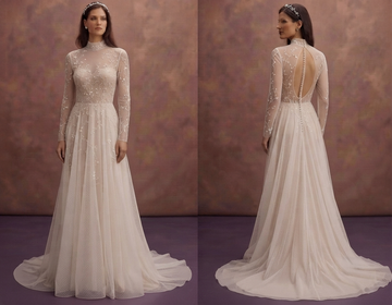 Destination Wedding Dresses with Lightweight Materials