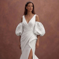 Detachable Sleeve Wedding Dresses with Modern Fashion