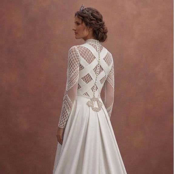 Detachable Train Wedding Dresses with Elegant Flexibility