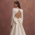 Duchess Satin Wedding Dresses with Luxurious Finish