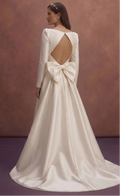 Duchess Satin Wedding Dresses with Luxurious Finish