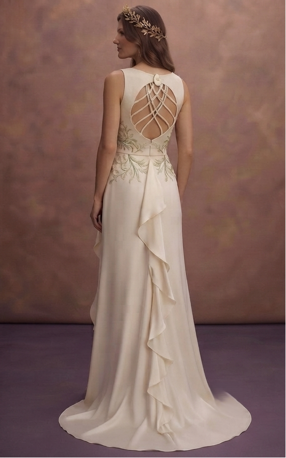 Eco-Friendly Silk Wedding Dresses with Sustainable Luxury