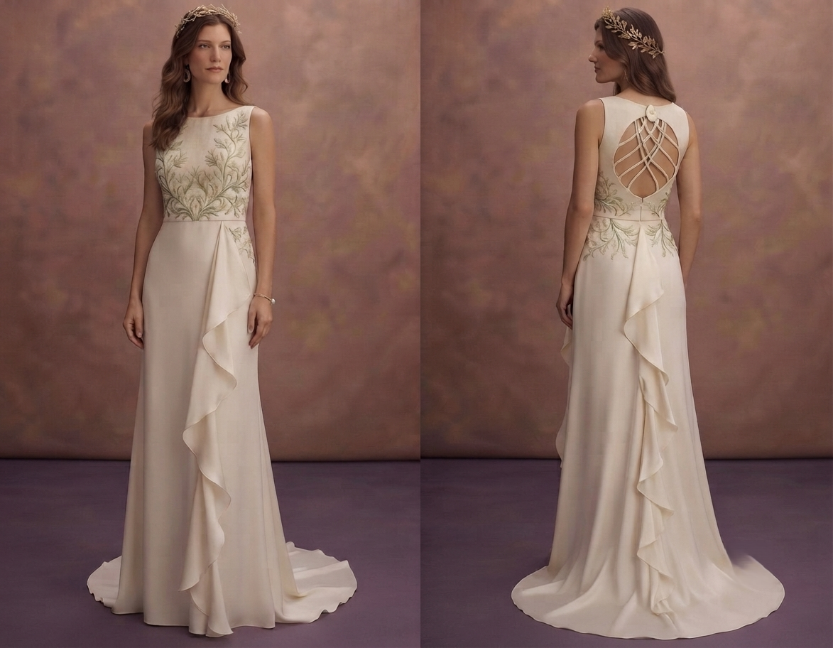Eco-Friendly Silk Wedding Dresses with Sustainable Luxury
