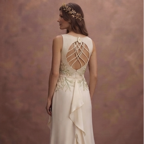 Eco-Friendly Silk Wedding Dresses with Sustainable Luxury