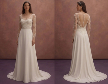 Empire Waist Wedding Dresses with Romantic Charm