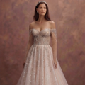 Fairytale Wedding Dresses with Sparkling Tulle Layers