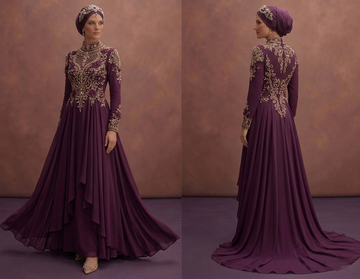 Flowing Muslim Prom Dresses for a Dreamy Prom Night