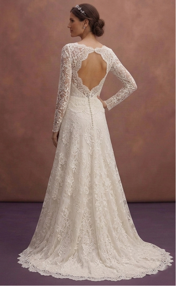 French Lace Wedding Dresses with Timeless Romance