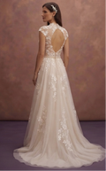 Garden Wedding Dresses with Floral Lace Designs