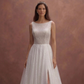 Glitter Tulle Wedding Dresses with Fairytale Sparkle