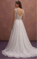 Glitter Tulle Wedding Dresses with Fairytale Sparkle