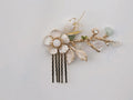 Wedding Hair Accessories Flower Leaf Hair Pin Combs Vintage Head Pieces Hairpins For Bride Women Bridesmaids Bridal Jewelry a