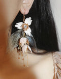 Flower Leaf Headband Headpieces Crystal Pearl Hair Comb Pins Bridesmaids Bride Hairband Crown Wedding Accessories Bridal Jewelry
