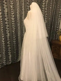 2-Tier Plain Veil 108