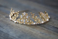 Bridal Hair Jewelry Vintage Tiara Crown Zircon Pearl Headband Headpiece For Brides Princess Queen Hairband Wedding Accessories