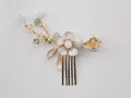 Wedding Hair Accessories Flower Leaf Hair Pin Combs Vintage Head Pieces Hairpins For Bride Women Bridesmaids Bridal Jewelry b