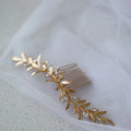 Vintage Gold Color Hair Combs Pins Zirconia Hairpins Brides Bridesmaids Head Pieces Headdress Bridal Jewelry Wedding Accessories c