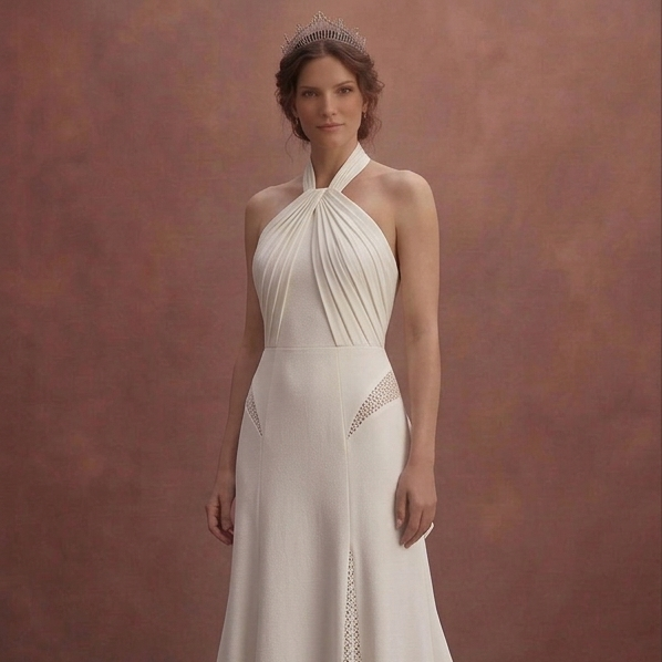 Halter Neck Wedding Dresses with Chic Appeal