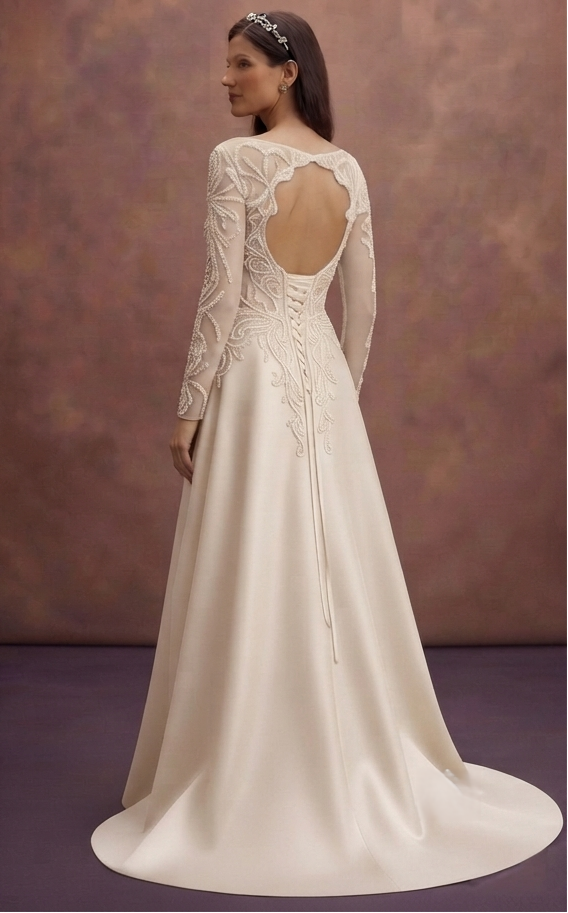 Handmade Couture Wedding Dresses with Artisan Details