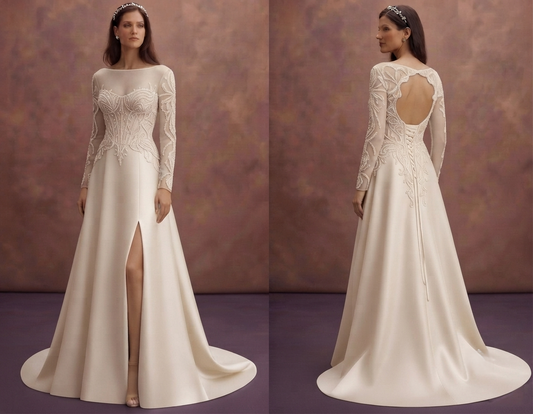 Handmade Couture Wedding Dresses with Artisan Details