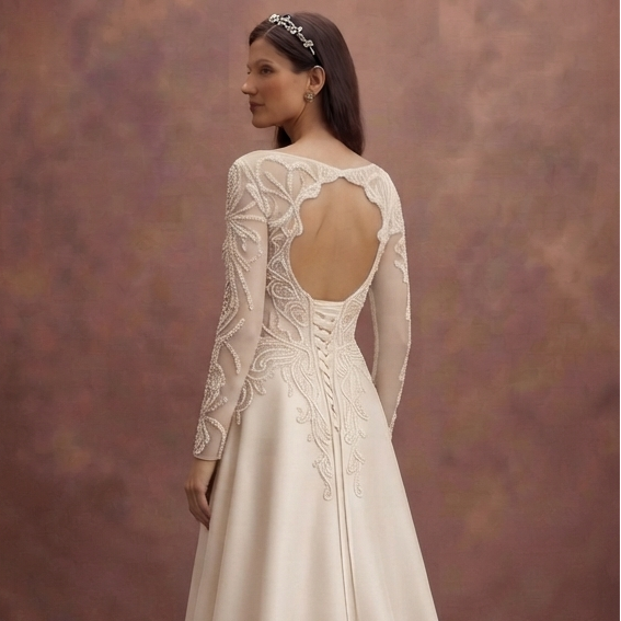Handmade Couture Wedding Dresses with Artisan Details