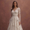 Handmade Lace Wedding Dresses with Artisan Details