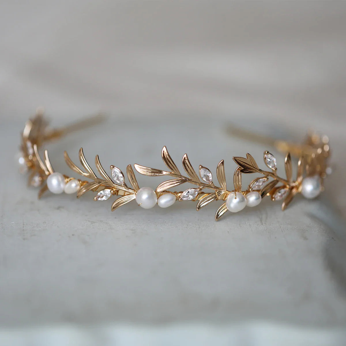 Vintage Headbands Hairbands Baroque Headpieces Headwear For Brides Pearl Zircon Crowns Bridal Jewelry Wedding Hair Accessories a