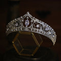 Wedding Hair Accessories Pageant Engagement Prom Tiaras Crowns Zirconia Crystal Diadem Brides Party Headbands Bridal Jewelry a