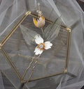 Flower Leaf Headband Headpieces Crystal Pearl Hair Comb Pins Bridesmaids Bride Hairband Crown Wedding Accessories Bridal Jewelry b
