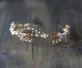 Wedding Hair Accessories Freshwater Pearls Headbands Headpieces Vintage Leaf Hairbands Brides Tiaras and Crowns Bridal Jewelry