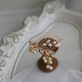 Bridal Jewelry Leaf Hair Comb Pin Clip Pearl Zirconia Head Pieces For Brides Bridesmaids Hairpins Headdress Wedding Accessories