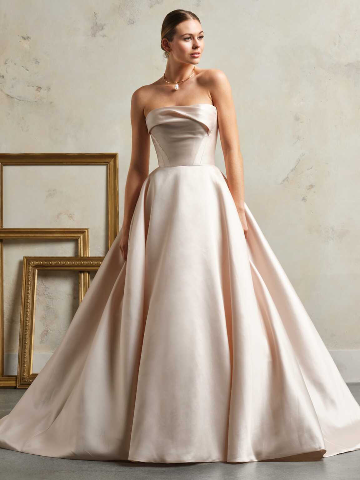 2 en 1 robe de mariée de sirène moderne sans manche arc satin trains de mariée princesse vestido de novia