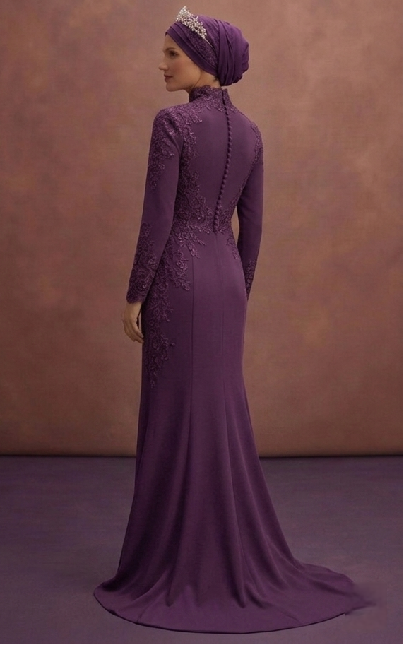 High Neck Muslim Prom Dresses – Fully Covered Styles