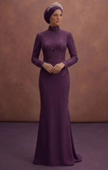 High Neck Muslim Prom Dresses – Fully Covered Styles