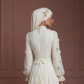 Hijab Bridal Dress For Garden Wedding Dress Modest Bridal Muslim