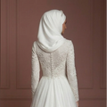 Hijab Bridal Dress Luxury Modest Wedding Dress Style Muslim