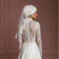 Hijab Bridal Gown Sale Modest Wedding Dress Style Muslim