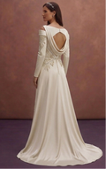 Hollywood Glam Wedding Dresses with Luxe Satin Finish